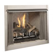 Superior 36-Inch Electronic Ignition Vent-Free Outdoor Gas Fireplace with Remote (VRE3236)