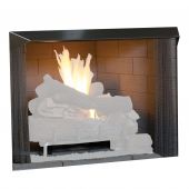 Superior 42-Inch Vent-Free Outdoor Gas Firebox with Vent-Free Gas Log Set (VRE4542)