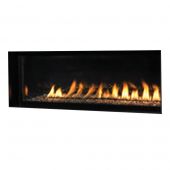 Superior VRL4543 43-Inch Electronic Ignition Vent-Free Gas Fireplace with Remote, Lights & Smooth Glass Media