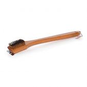 Modern Home Products WB3B Wood Brass Brush, 18-Inch