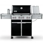Weber Summit 4-Burner Freestanding Gas Grill with Rotisserie, Sear Station and Side Burner (WEB-E-S-470)
