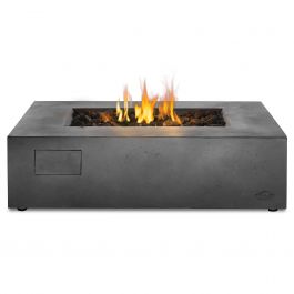Napoleon Uptn1 Gy Uptown Rectangle Patioflame Gas Fire Pit Table 51x32 Inches