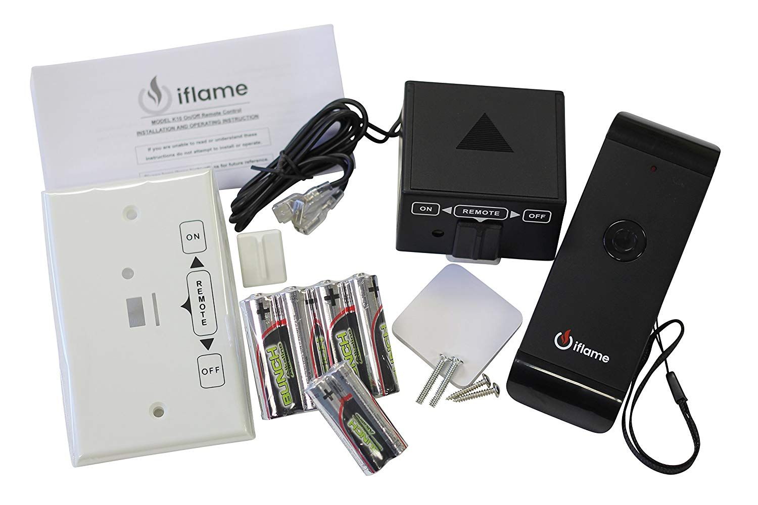 Details about   iFlame ON/OFF Fireplace Remote Control IF-10 Basic 