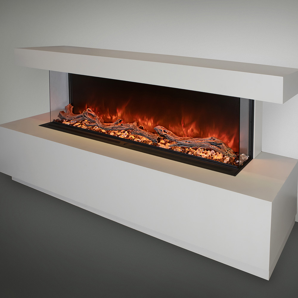 Modern Flames Landscape Pro MultiView Electric Fireplace, 68Inch, Wall