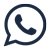 Phone icon in a speech bubble